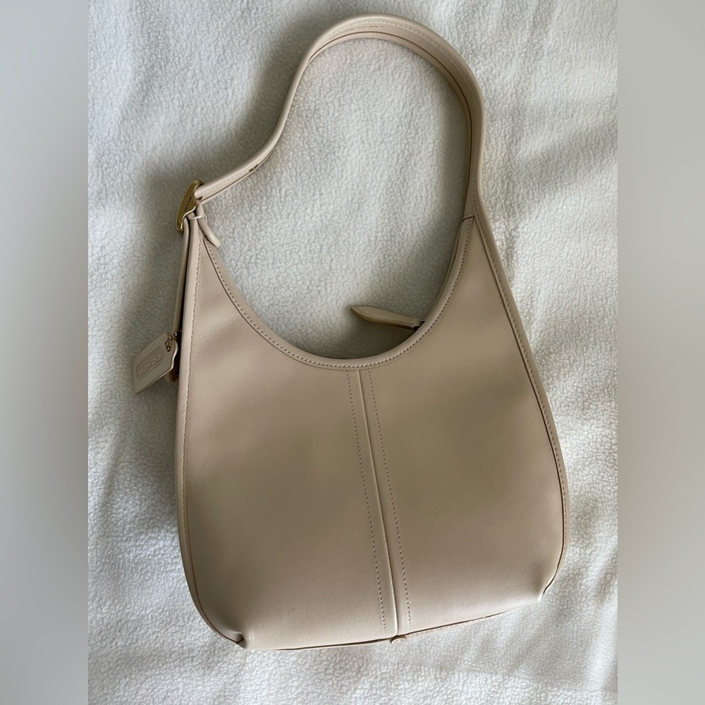 Coach Ergo Shoulder Bag Cream/White